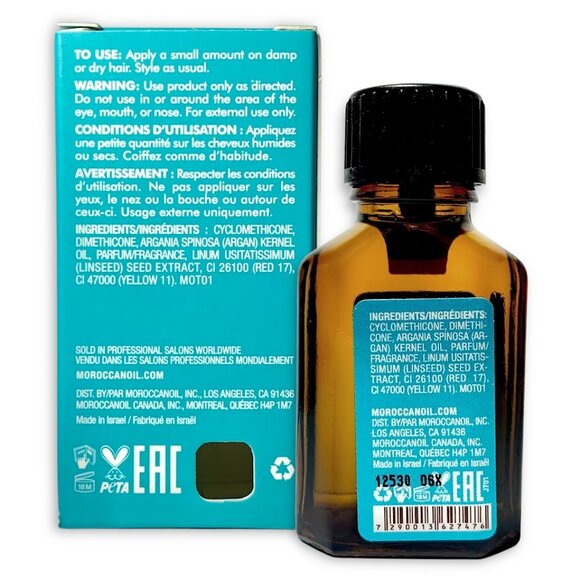 Moroccanoil—Treatment Hair Oil—Deluxe Mini (15mL) *NIB* - Picture 3 of 8